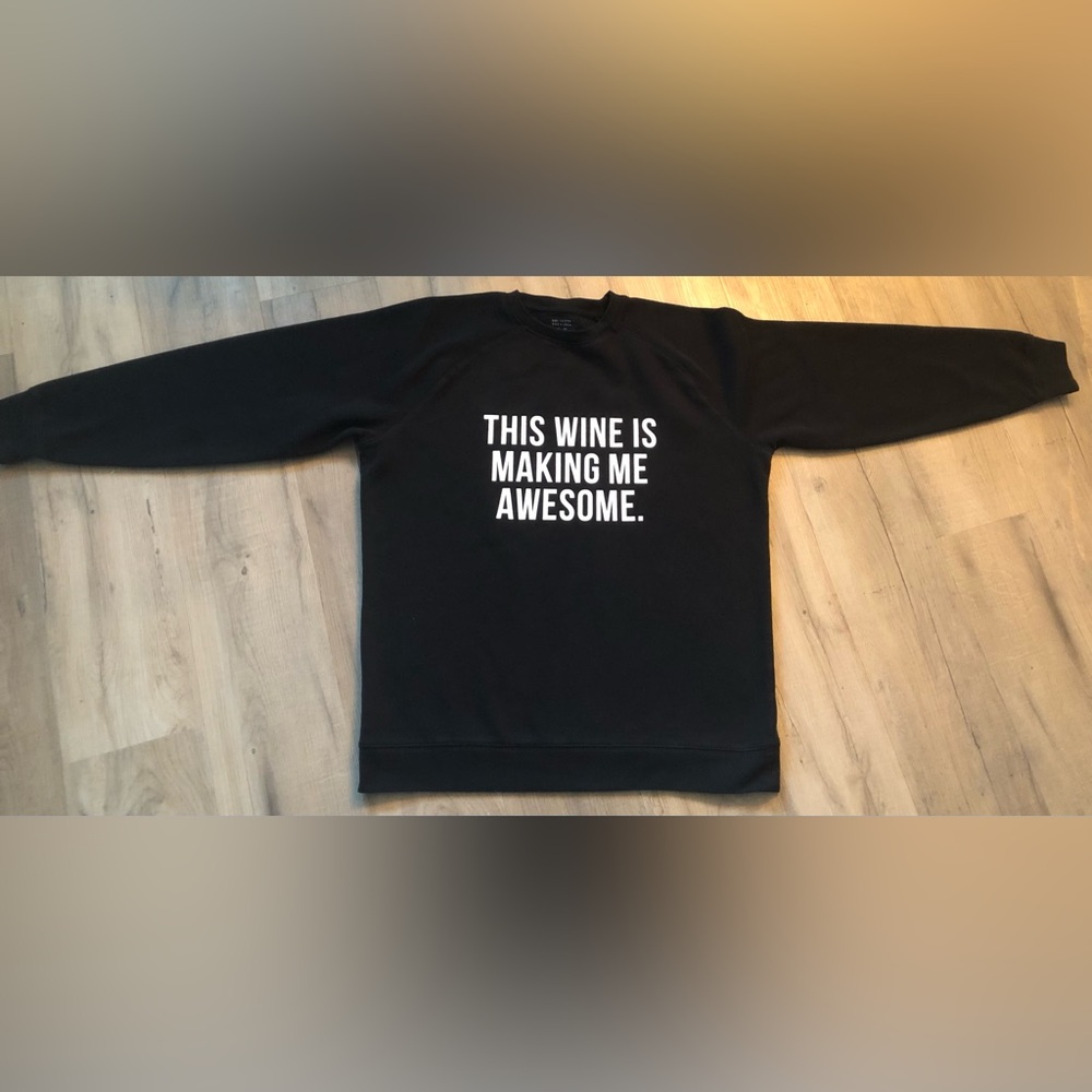 Brunette the Label crewneck sweatshirt - med/lg
